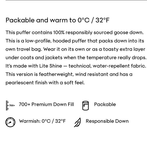 Aritzia TNA the little Puff 700 Fill Down Puffer Jacket - Picture 3 of 13